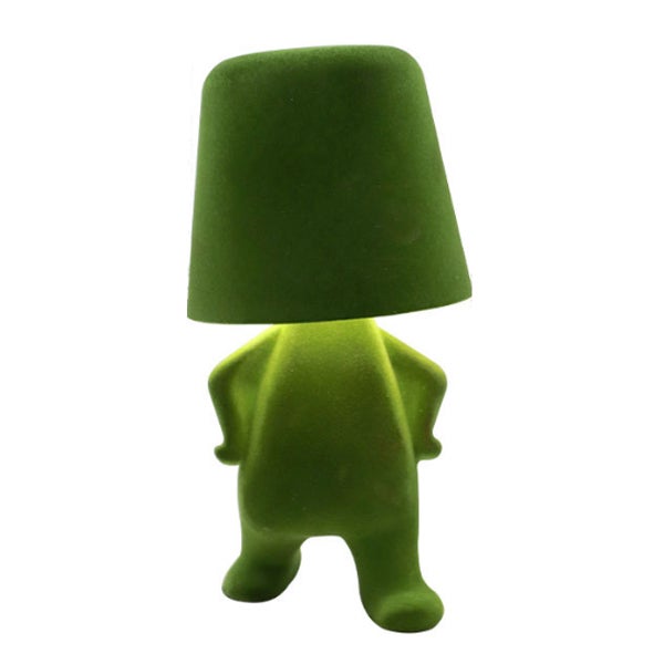 Lampka nocna sterowana dotykowo, lampka biurkowa LED USB, nowoczesna lampka nocna - Przełącznik dotykowy - 1800 mAh - Materiał flokowany