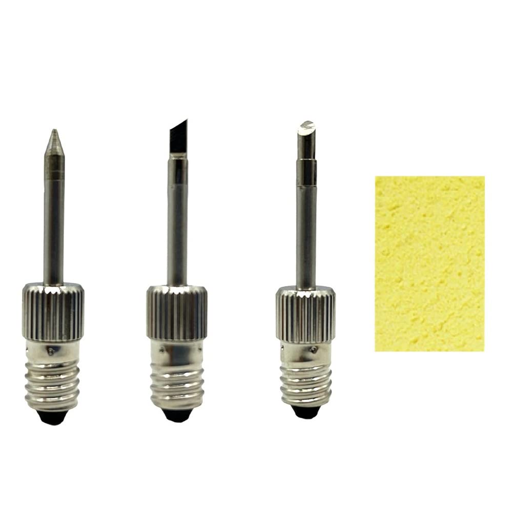 Herklotzn Punte Di Saldatura In 3 Pezzi Punte Di Saldatura Per Saldatura A Testa Di Saldatore USB Per Stazioni Di Saldatura Interfaccia E10 - 3