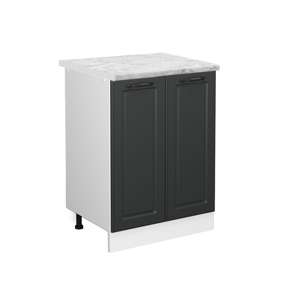 Vicco Szafki kuchenne R-Line, Antracytowy domek wiejski, 60 cm , BP Marmur