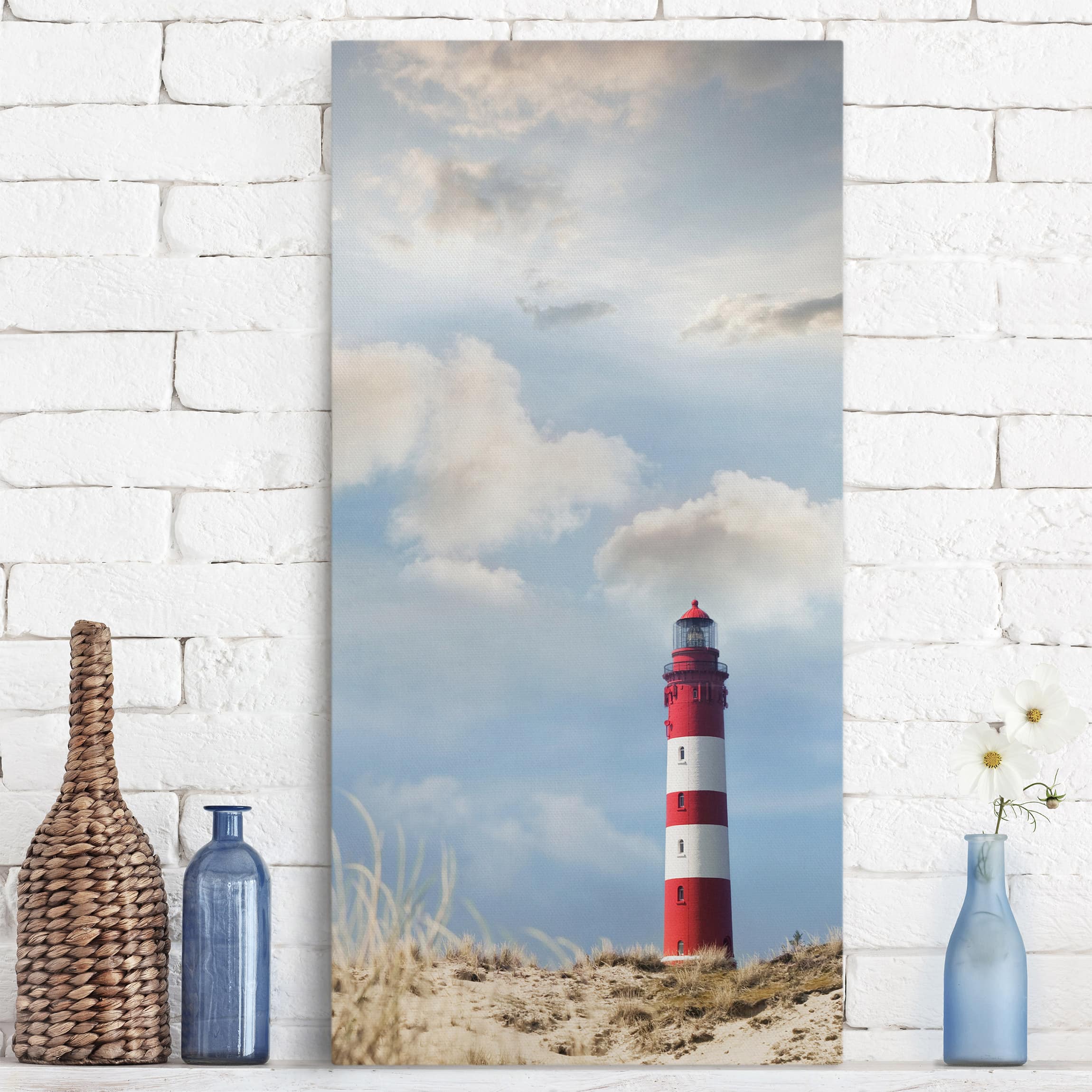 Tableau Decoration Murale Salon 50x100 cm Grand Impression sur Toile