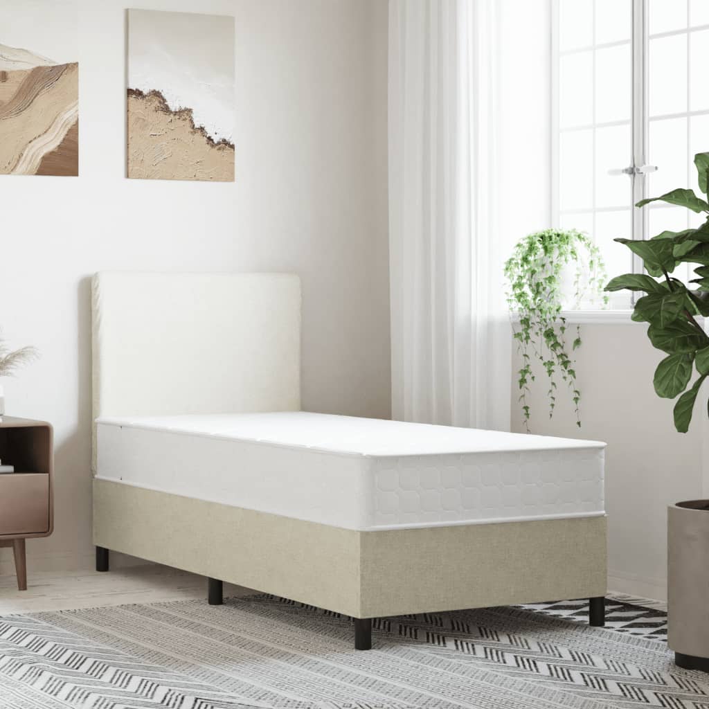 Colchón individual | colchón de cama | colchón de muelles ensacados firmeza media 90x190 cm cfw66615