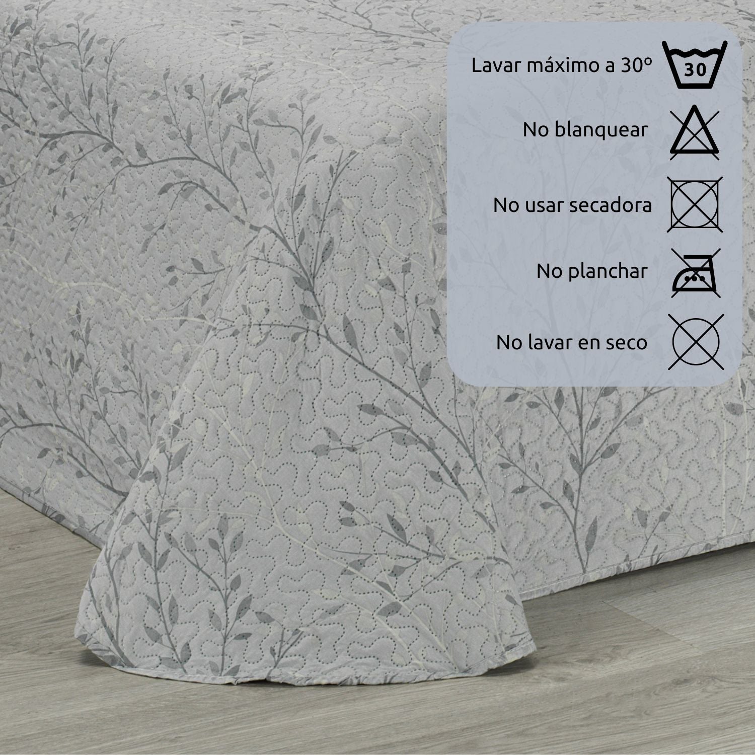 Colcha Bouti Acolchada Nute cama 150cm Donegal Collections - 6