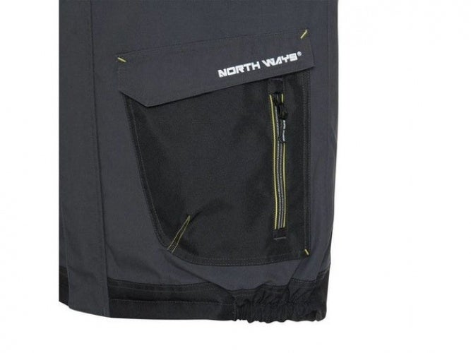 ALI - GILET SANS MANCHES DE TRAVAIL - 1206 Gris , Noir M - 6