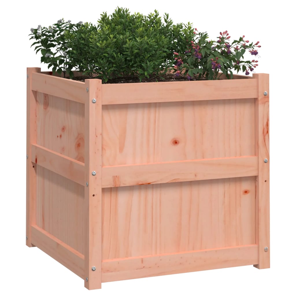 Jardinière - Bac à fleurs - Pot de fleurs 60x60x60 cm bois massif douglas n241l - 4