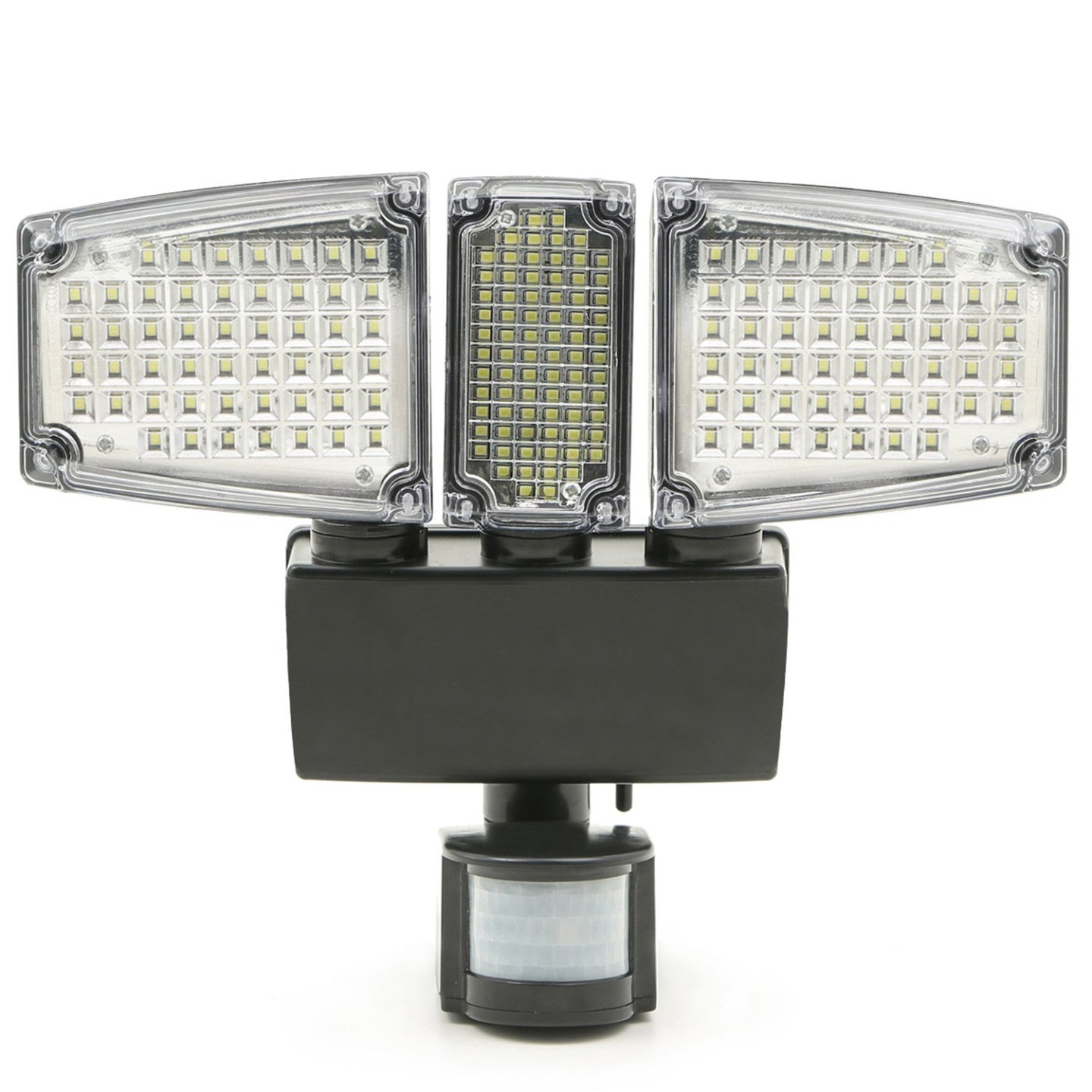 Projecteur solaire 3 têtes 178 LED détecteur de mouvement - 3