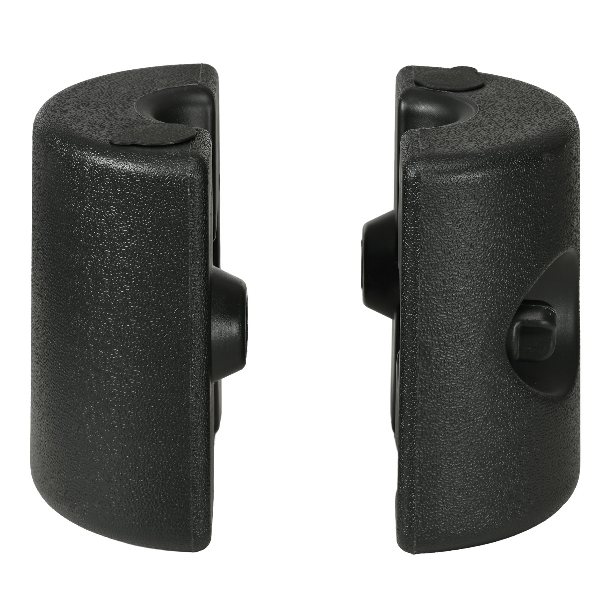 Pesos para Carpas Outsunny HDPE Negro 24x24x25.5 cm - 5