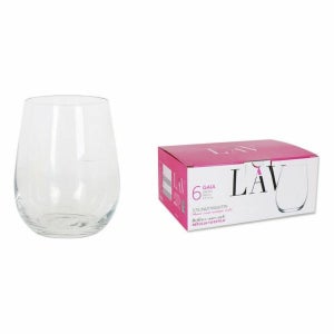 Set 6 Copas Champagne Vidrio Rosado 160ml | Cuotas sin interés