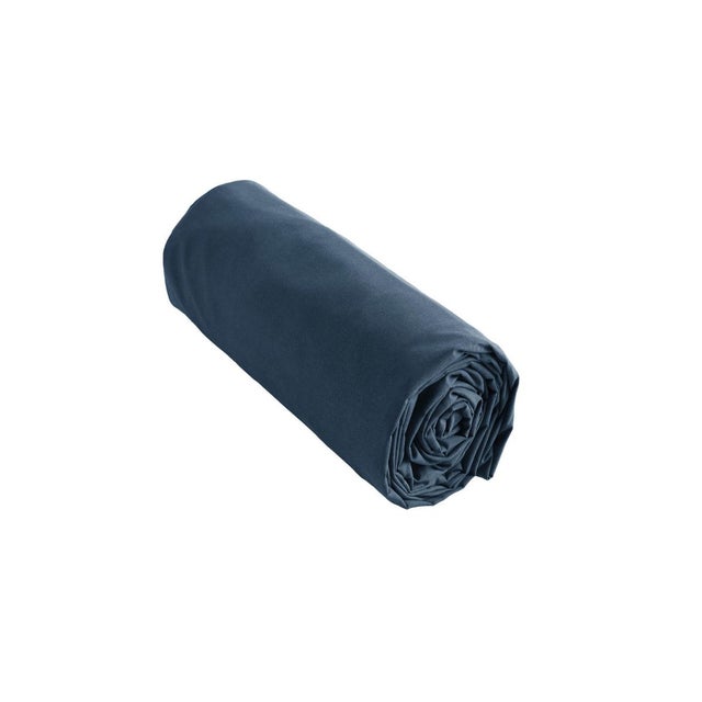 SAMIA - Drap Housse 80x200cm Coton Coloris Mûre