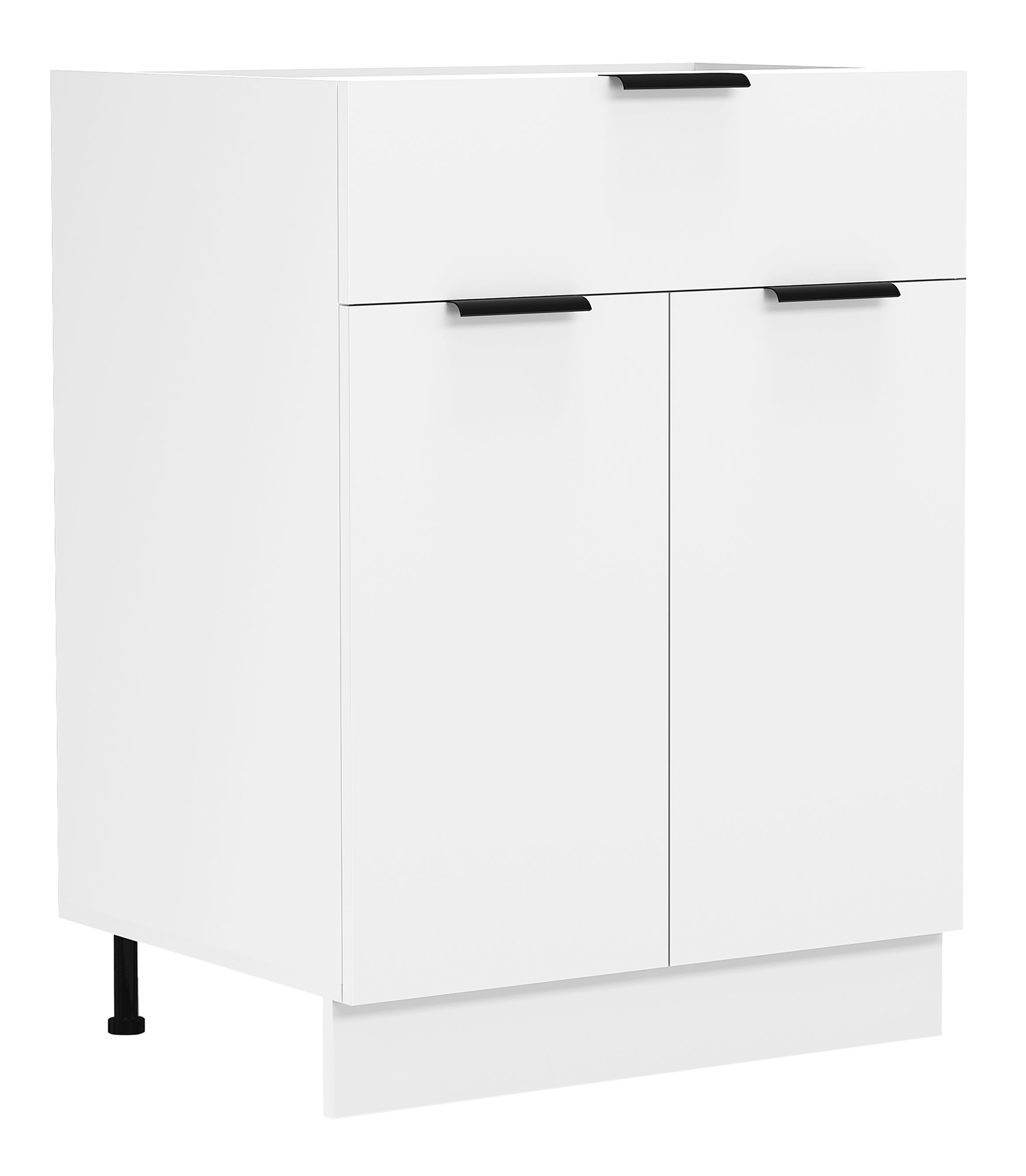 VCM Muebles de cocina gabinete inferior Fasola Blanco H. 82 x B. 60 x T ...