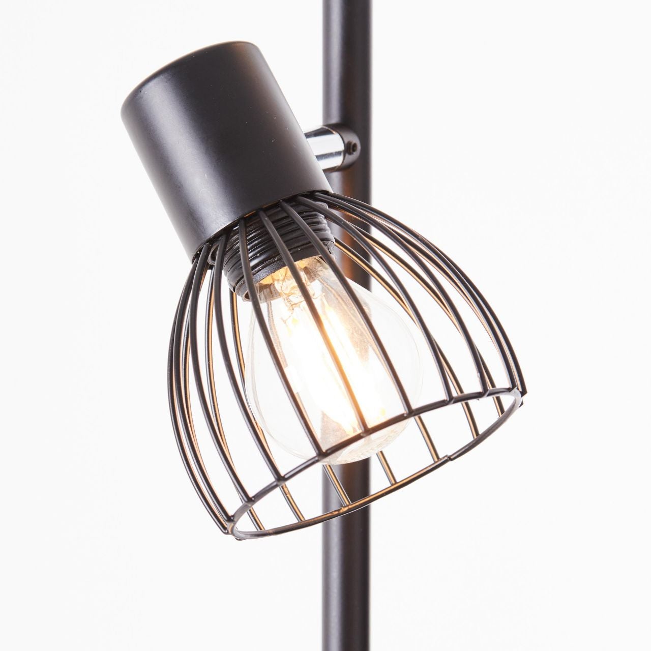 Brilliant Lampa wisząca Erena 38cm taupe metal/drewno 1x A60, E27, 60 W, odpowiednia do zwykłej żarówki (brak w zestawie) - 4