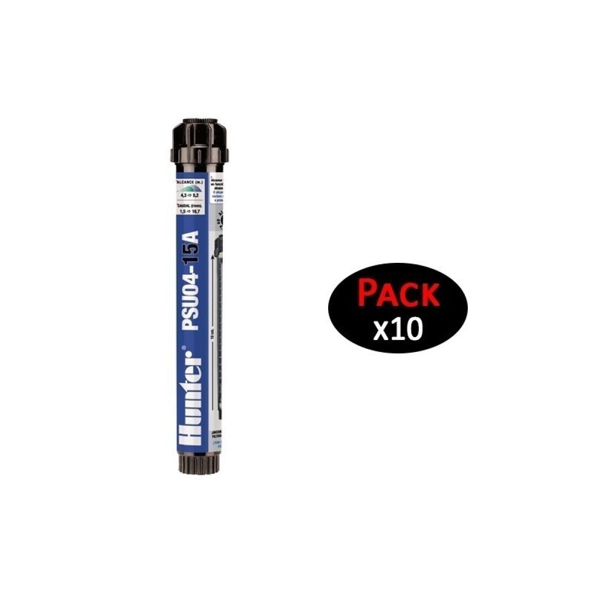 Diffuseur Hunter PSU-04-15A. Portée 4,60 m (lot de 10) | Offre exclusive - 2