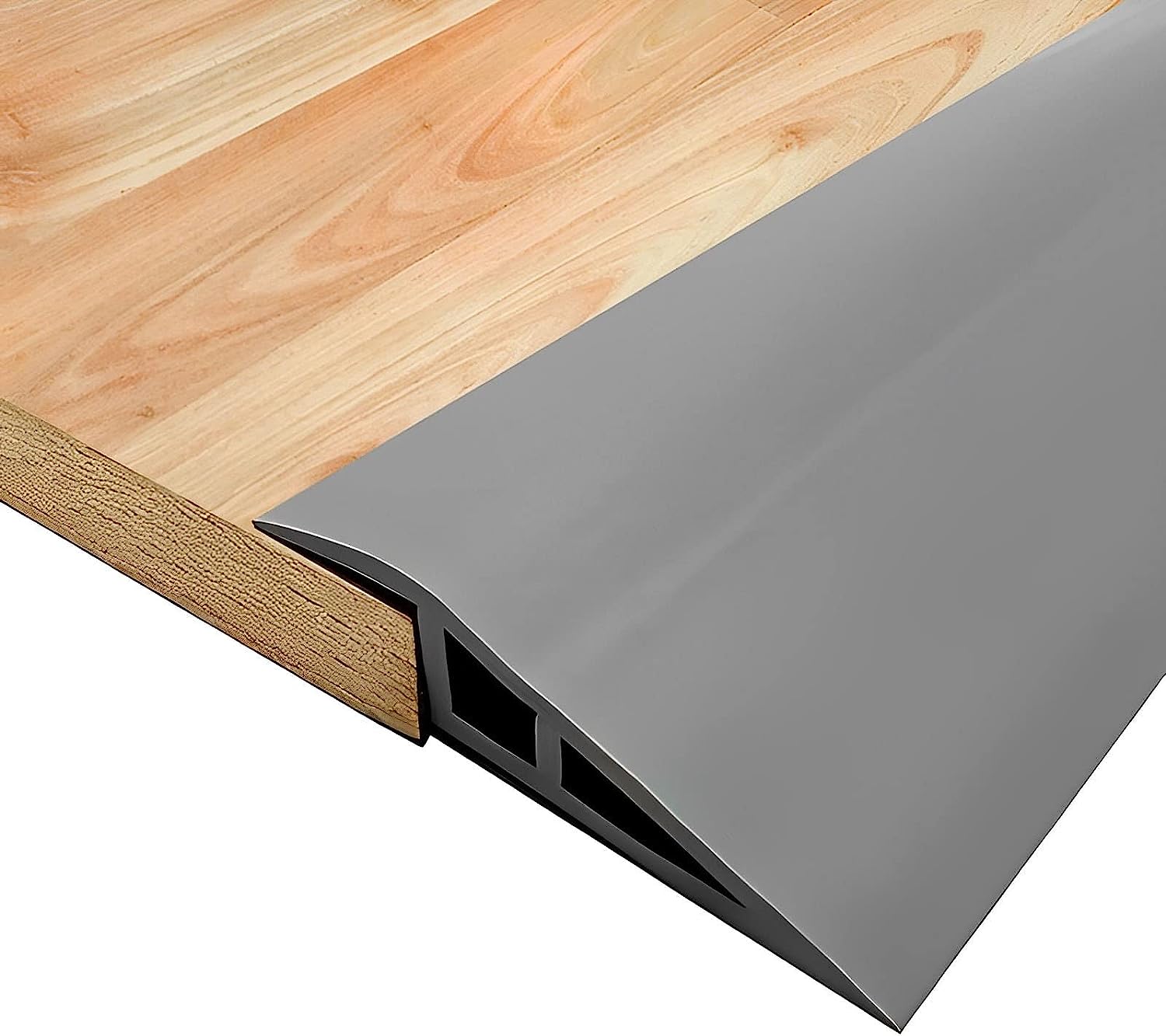 Rampa De Umbral De Puerta De PVC - 100x7x3 Cm, Antideslizante, Ideal Para Sillas De Ruedas, Cochecitos Y Scooters