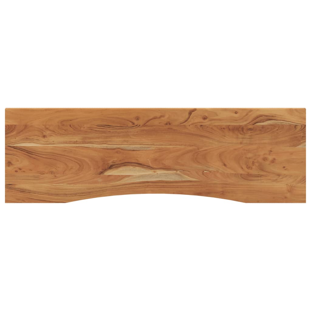 Tablero de escritorio rectangular madera acacia 160x50x2,5 cm - comfortxl