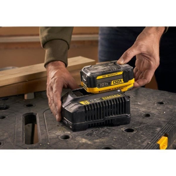 Chargeur de batterie Stanley Fatmax V20 Sfmcb 14 - 4