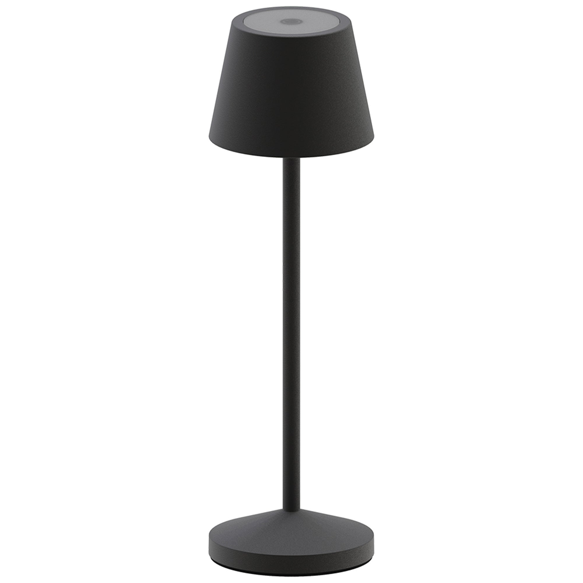 Bezprzewodowa lampa stołowa EMILY Black H25cm