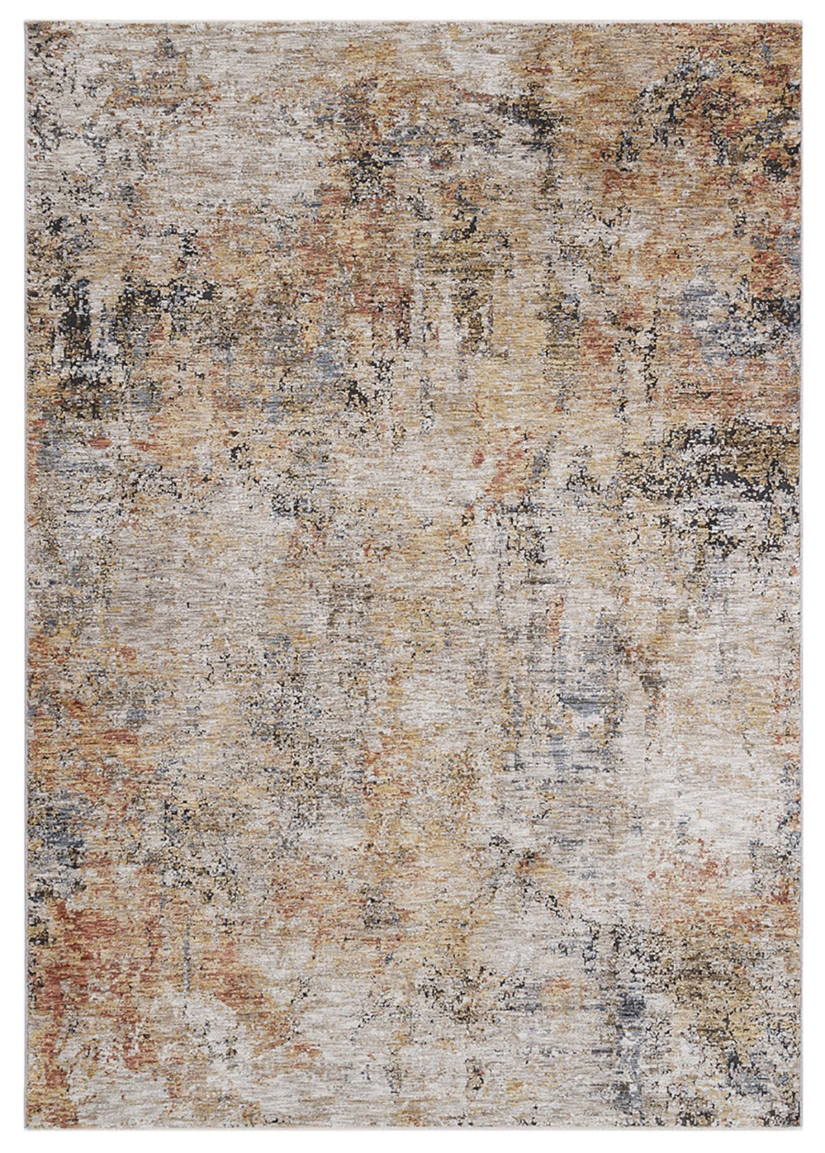 MATERA ABSTRACT 3 RUST/BEIGE 190X133 Dywan (Galleriafarah1970)