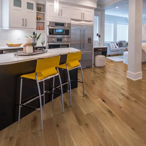 2 Pièces De Parquet Massif Chêne Style Campagne - 1,44 M², Finition Laquée, Couleur Beige Moyen
