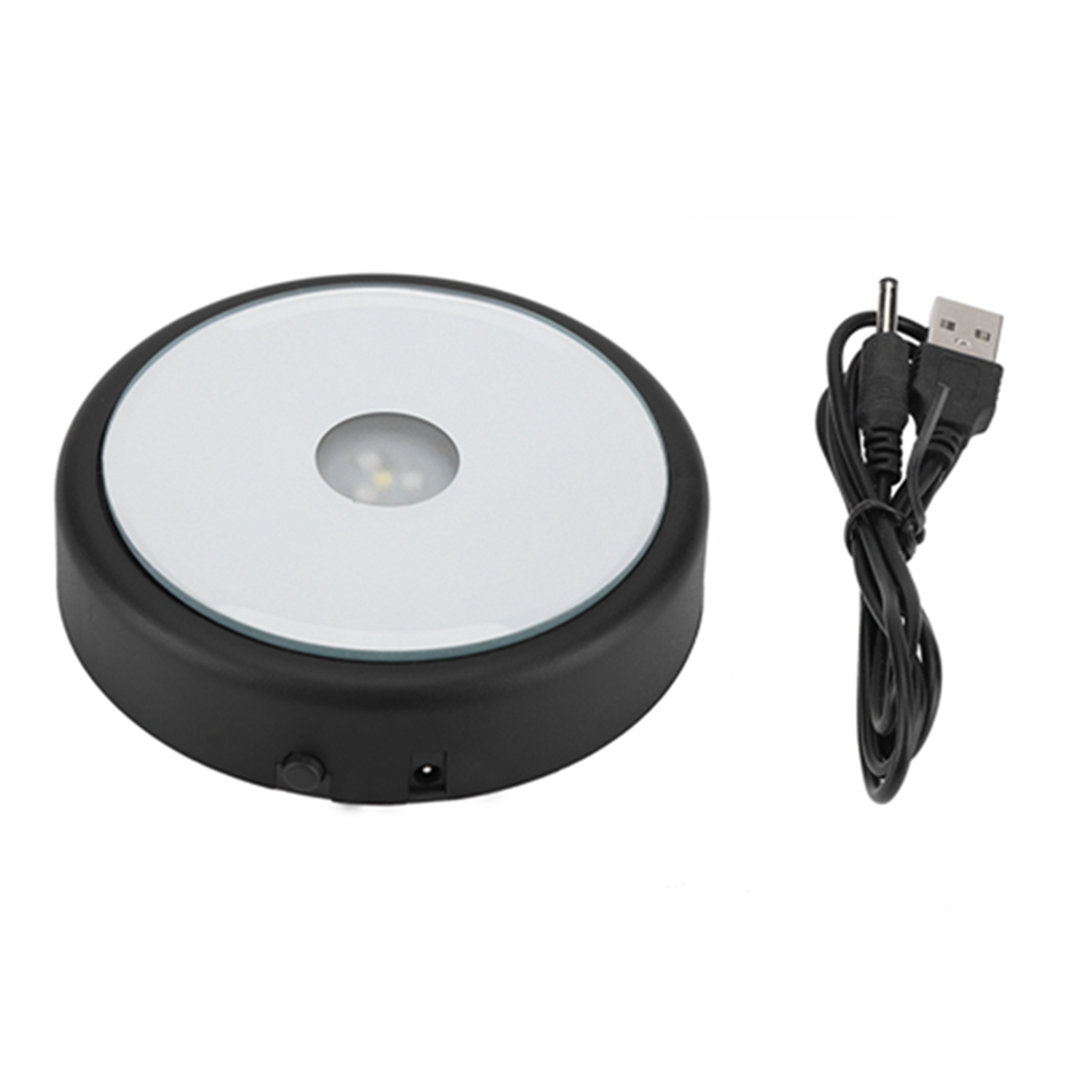 Wielokolorowa podstawa lampy 3D z 4 diodami LED, do artystycznej dekoracji ze szkła kryształowego