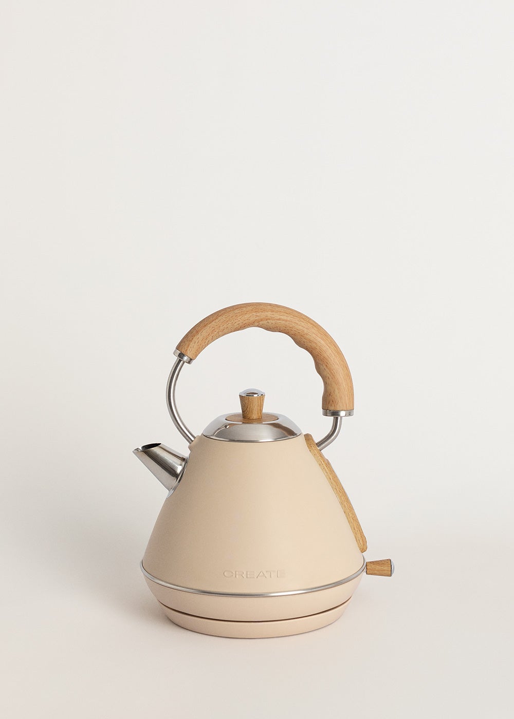 CREATE - KETTLE RETRO - Bouilloire électrique- Sable - 4