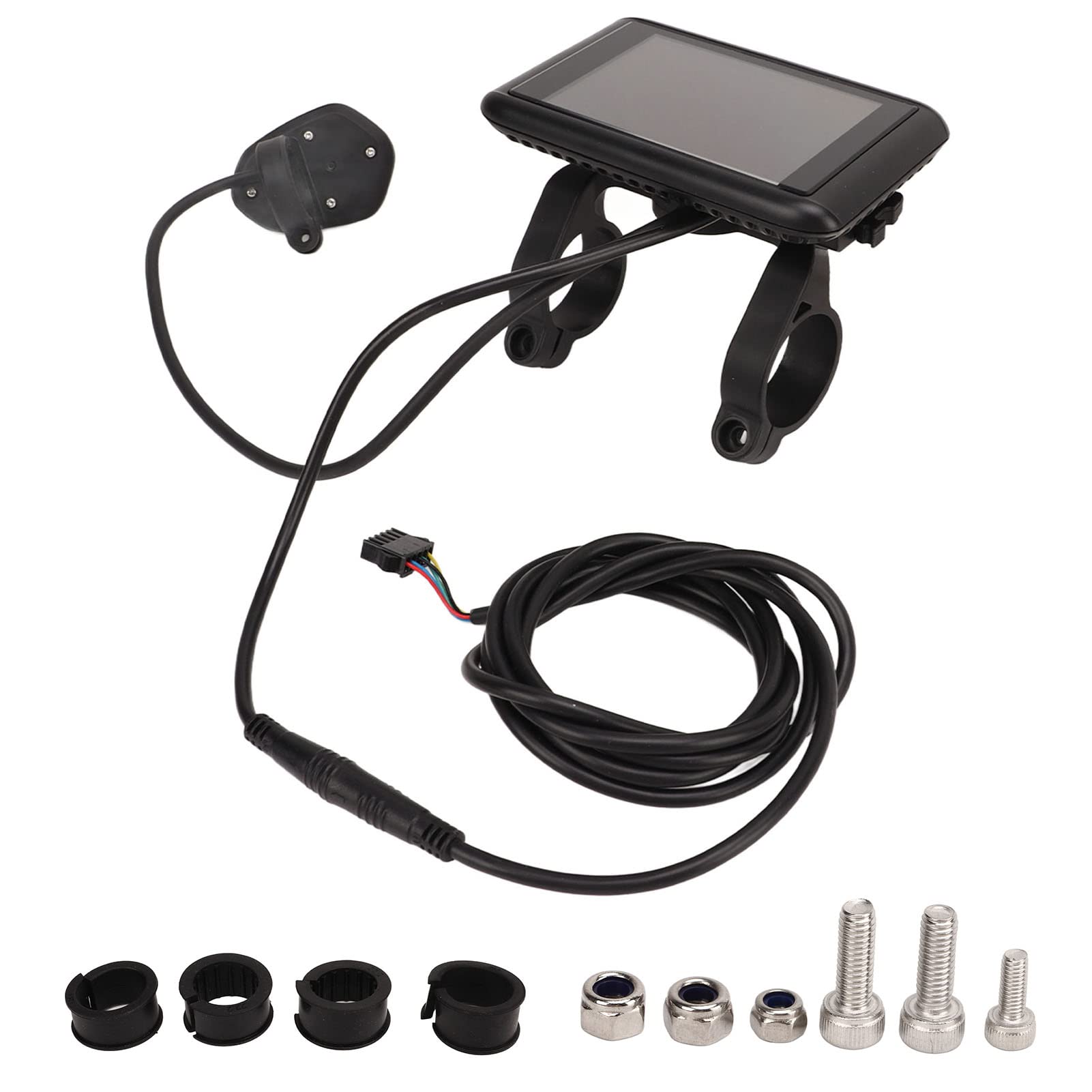 Écran LCD 850C Et Support Pour Vélo électrique - Connecteur étanche Mâle 6 Broches, Compatible TSDZ2