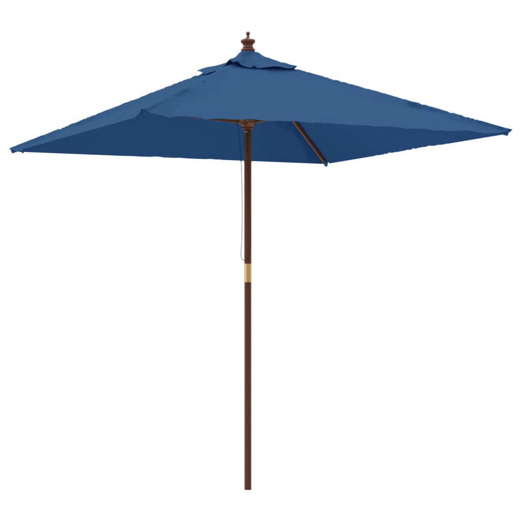 Parasol Décoratif Hobbyfun Bleu Et Blanc - 10 X 10 Cm - Métal, Pour Cocktails, Décoration D'été