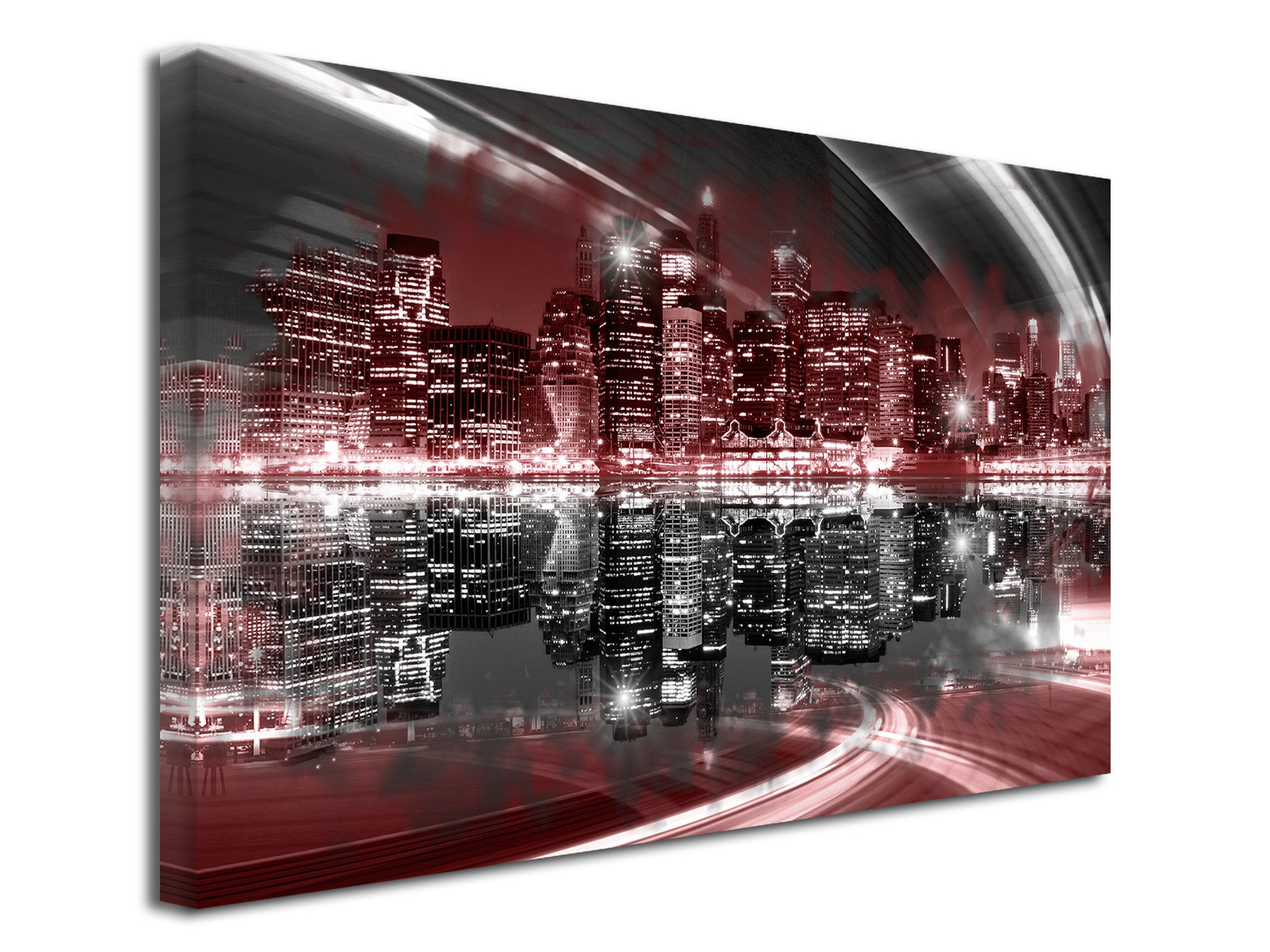 Tableau Imprimé "Pont de Brooklyn Panorama&quot