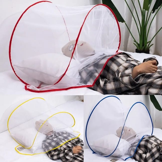 Zanzariera Pieghevole Traspirante per Letto, Zanzariera Portatile Pop-up per Cas Zanzariera Pieghevole Traspirante per Letto, Zanzariera Portatile Pop-up per Cas