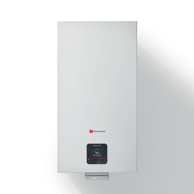 IsoMax Condens Chaudière chauffage et ECS 31 kW avec 2 ballons 21 L + régulateur et sonde - SAUNIER DUVAL - 0010025208