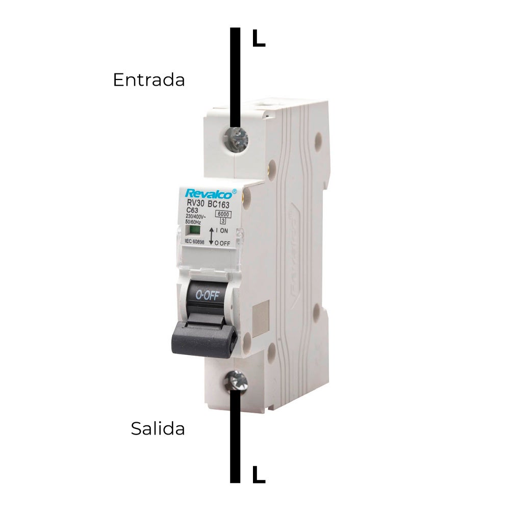 Interrupteur Magnétothermique CILIA DPN 1P+N 20A Courbe C - 4,5 KA 30 MA JVM9-32-1P