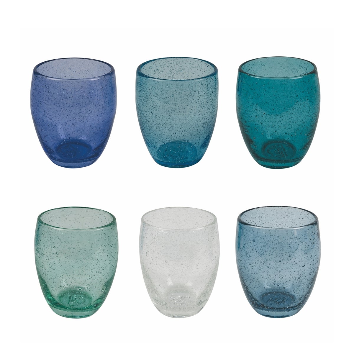 Set di 6 bicchieri fatti a mano Melting Pot | Westwing