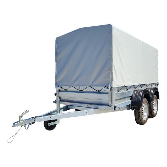 Remorque plateau ridelles 4 x 2m Brian James Connect 3500kg - 2 essieux - Équipement auto