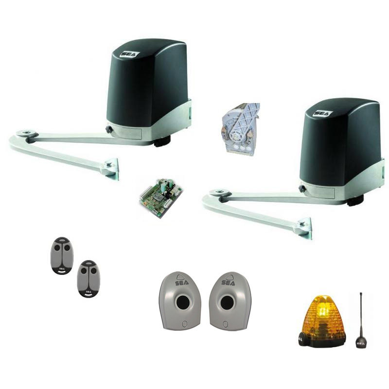 Kit Flipper Double Basic Motorisation À Bras Pour Portail 2 Battants — free download