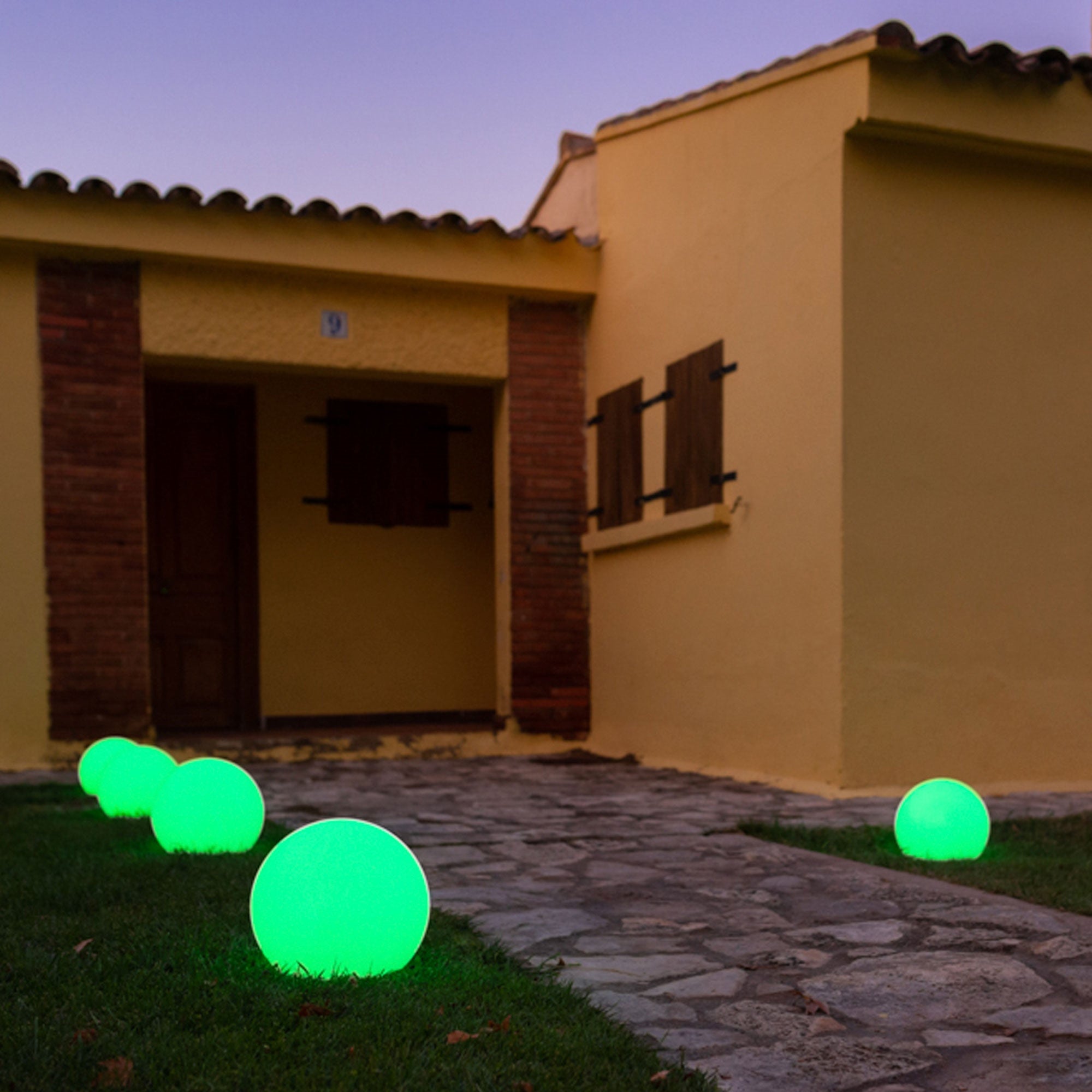 Bola com luz 'Lua' Ø30x27cm - 6