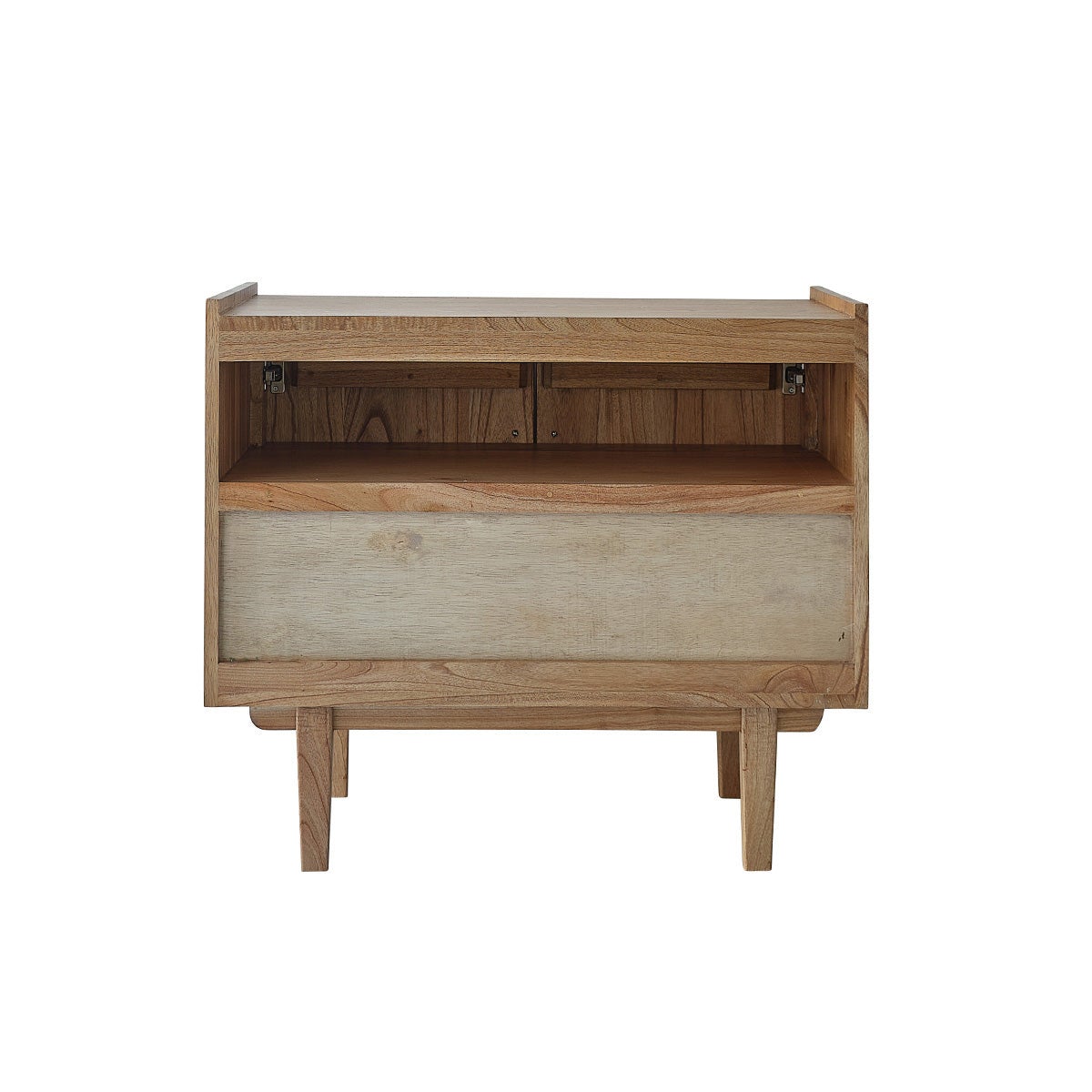 Meuble sous vasque en mindi massif 90 cm - 6