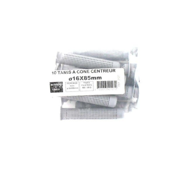 Pack de 10 Tamis à cone centreur BATIFIX diamètre 16 x 85mm