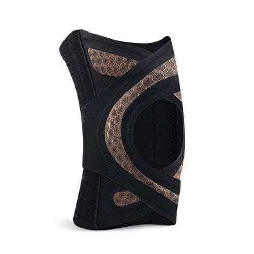 Genouillère strapping Novelastic® Thuasne Sport - Noir - Taille XL