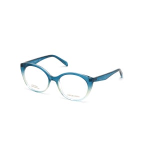 Monture De Lunettes Femme Emilio Pucci EP5134-54044 Orange - Neuf Avec étiquettes, Diamètre 54 Mm