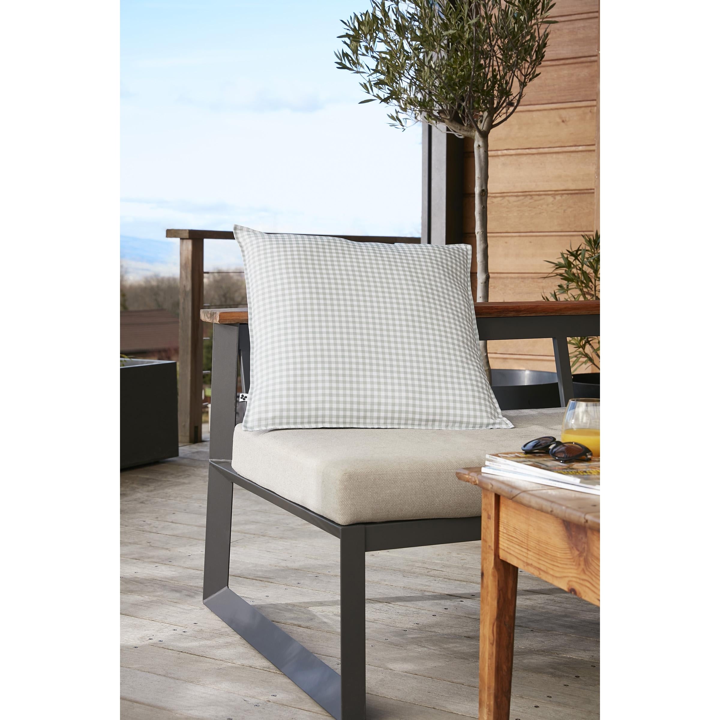 Housse de Coussin d'extérieur 60 x 60 cm – Vickie Eucalyptus - 2