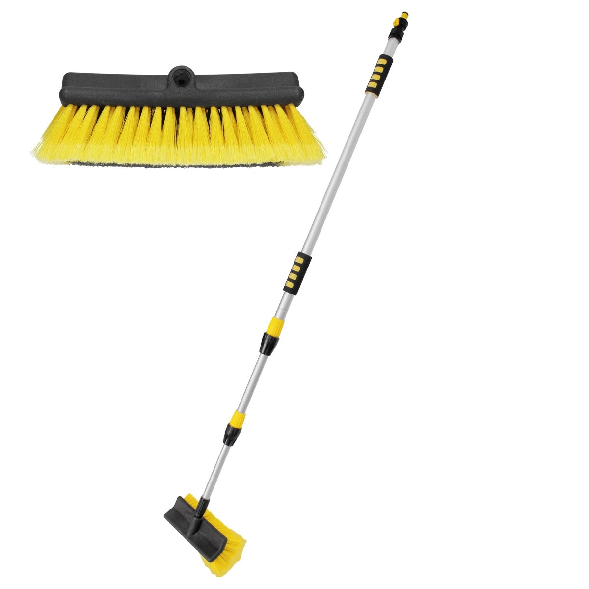 Brosse De Lavage De Voiture Télescopique à Long Ma... - Grandado