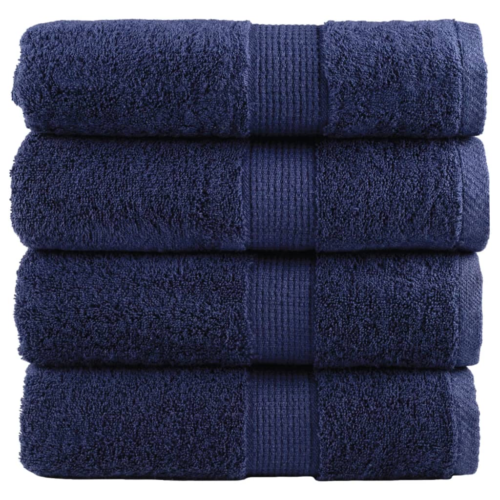 Lot De 4 Serviettes Visage En Microfibre Rose + 4 Crochets - Doux, Absorbants, Pour Soins De La Peau Et Salle De Bain