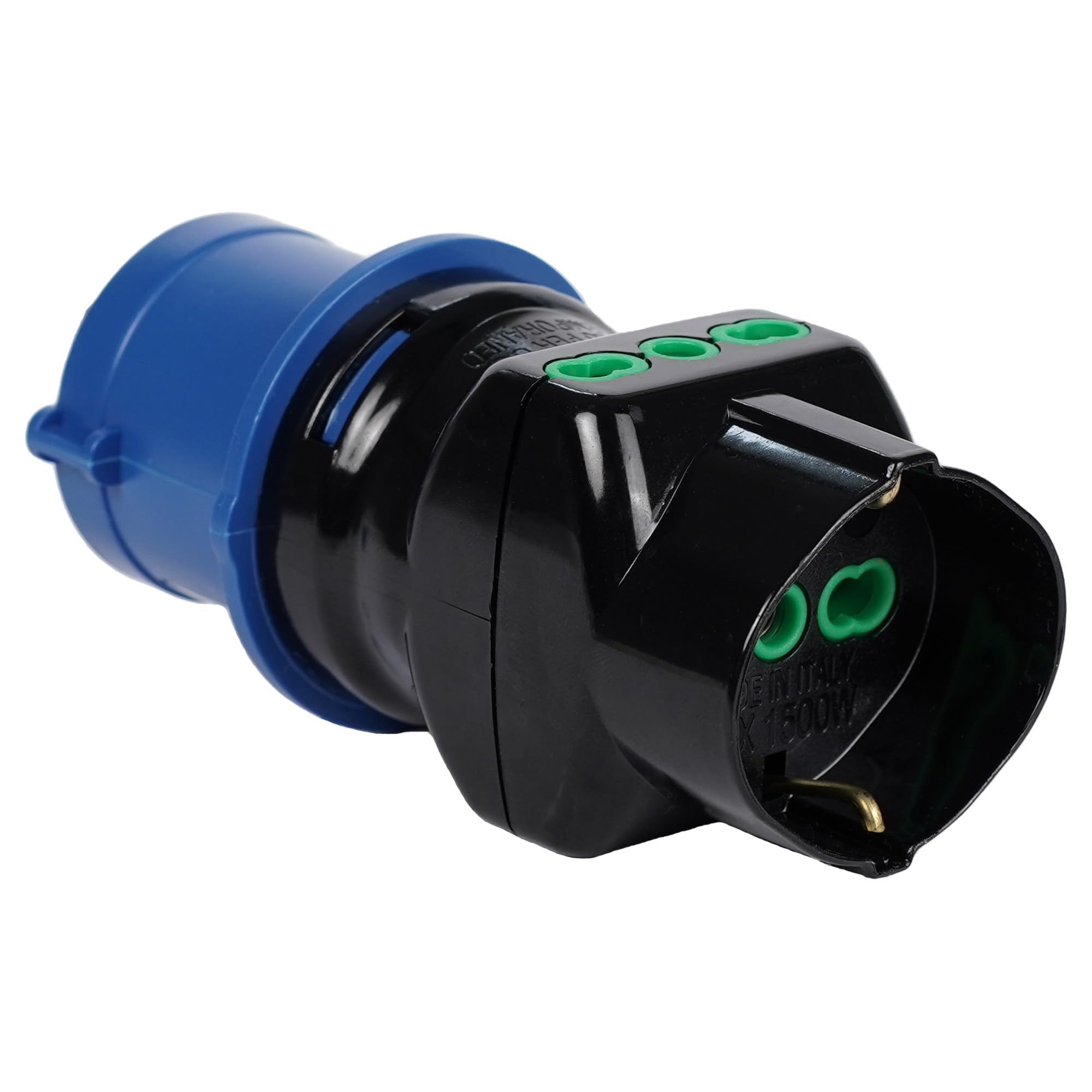 Adattatore Industriale FANTON 2P+T 16A | IP44 | Per Camping E Elettroutensili | Made In Italy - Foto 2