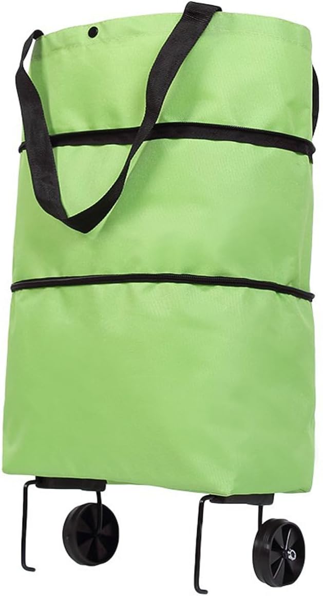 Housse Imperméable Pour Chariot De Courses - Tissu Oxford 210D - Protection Pluie, Poussière, Soleil - Taille ~90x50x45cm