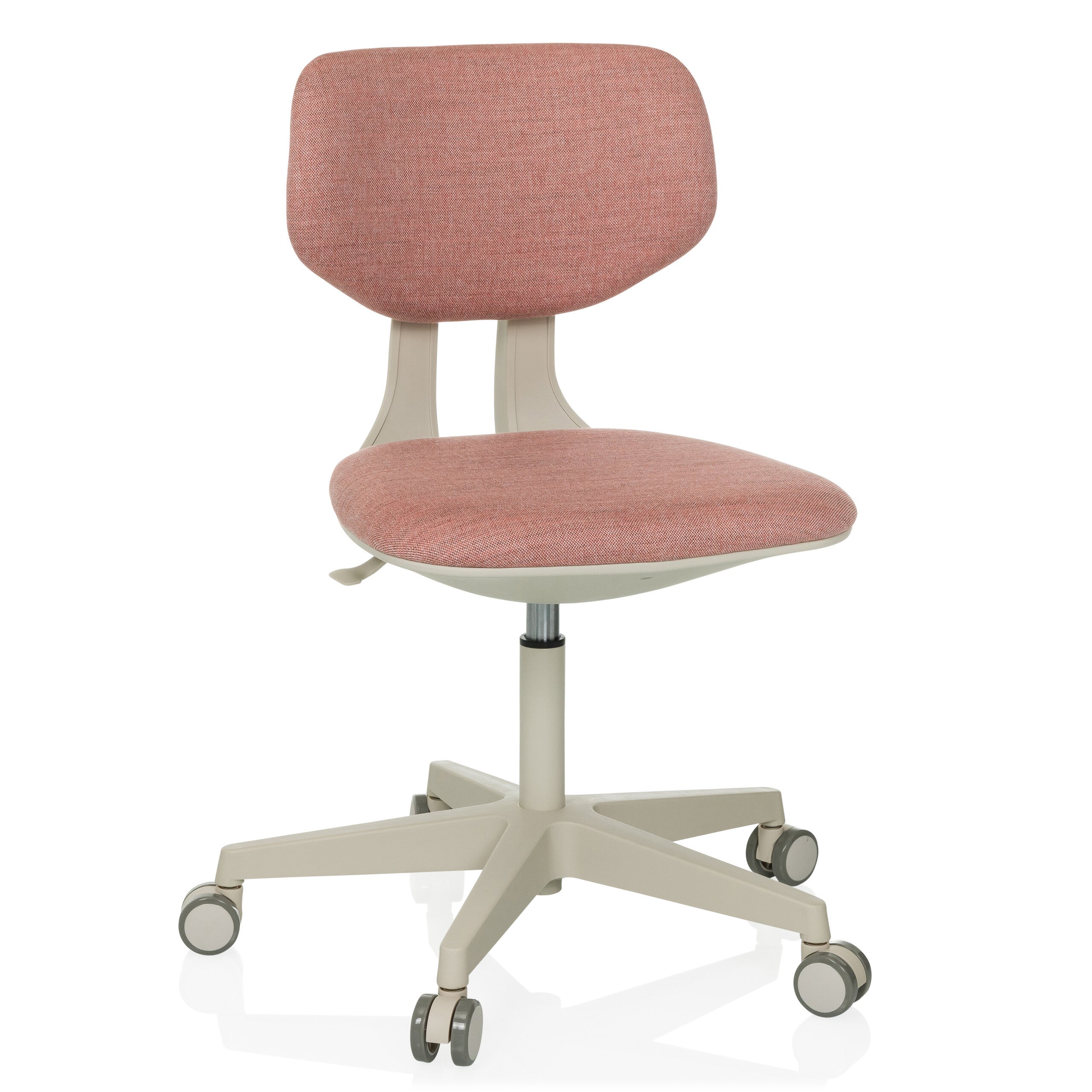Krzesło obrotowe dla dzieci KID CLASSIC Różowy hjh OFFICE