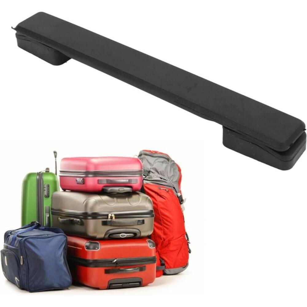 Alomejor Poignée De Remplacement Valise - Plastique, Embouts Alliage Zinc, Caoutchouc Confortable, Réparation Facile
