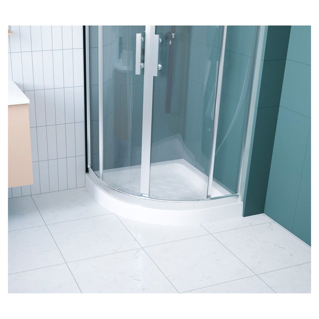 ONDEE ZEN - Receveur de douche CERA 2 - 90 x 90 cm - Quart de cercle
