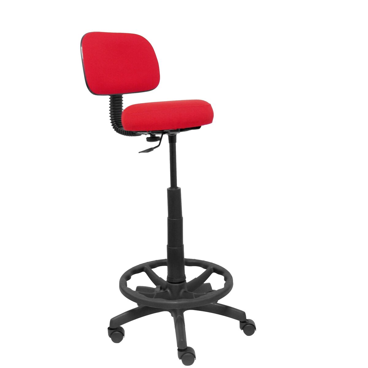 Taburete llanos p&c lb350rn rojo