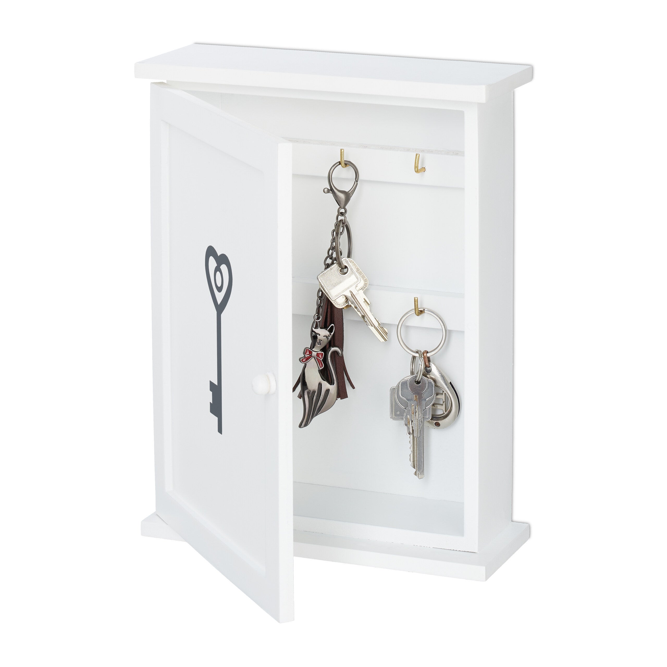 GUIDA CHIAVE SPENTA con cerniera scatola chiavi carrello EUR 7,86 - PicClick IT