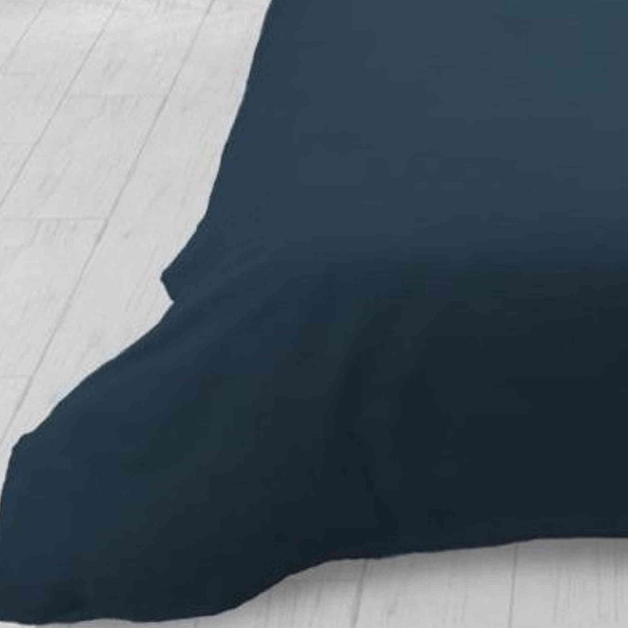 Jeté de lit Adèle bleu 240x220 cm - 2