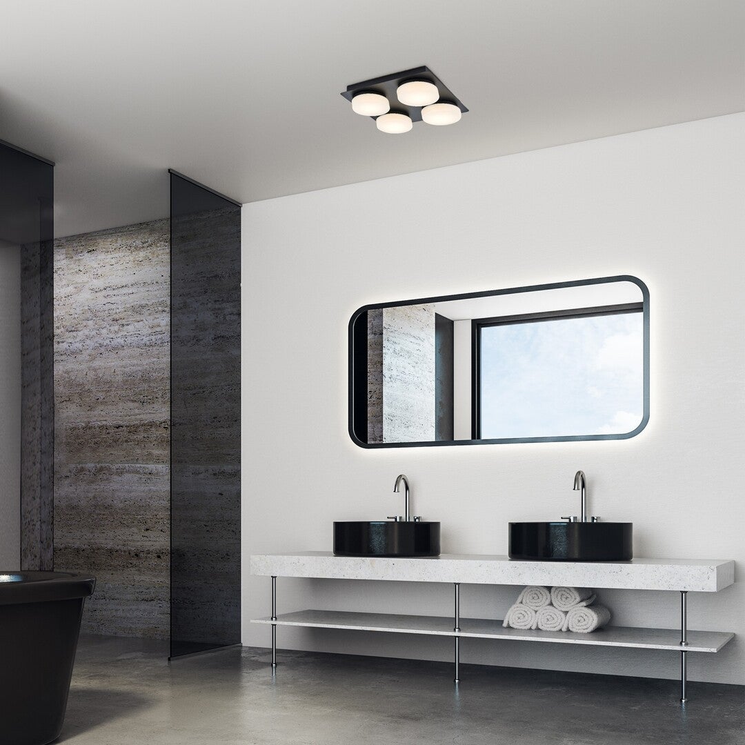 Spot LED 21W 4000K Noir Mat Métal IP44 - 6