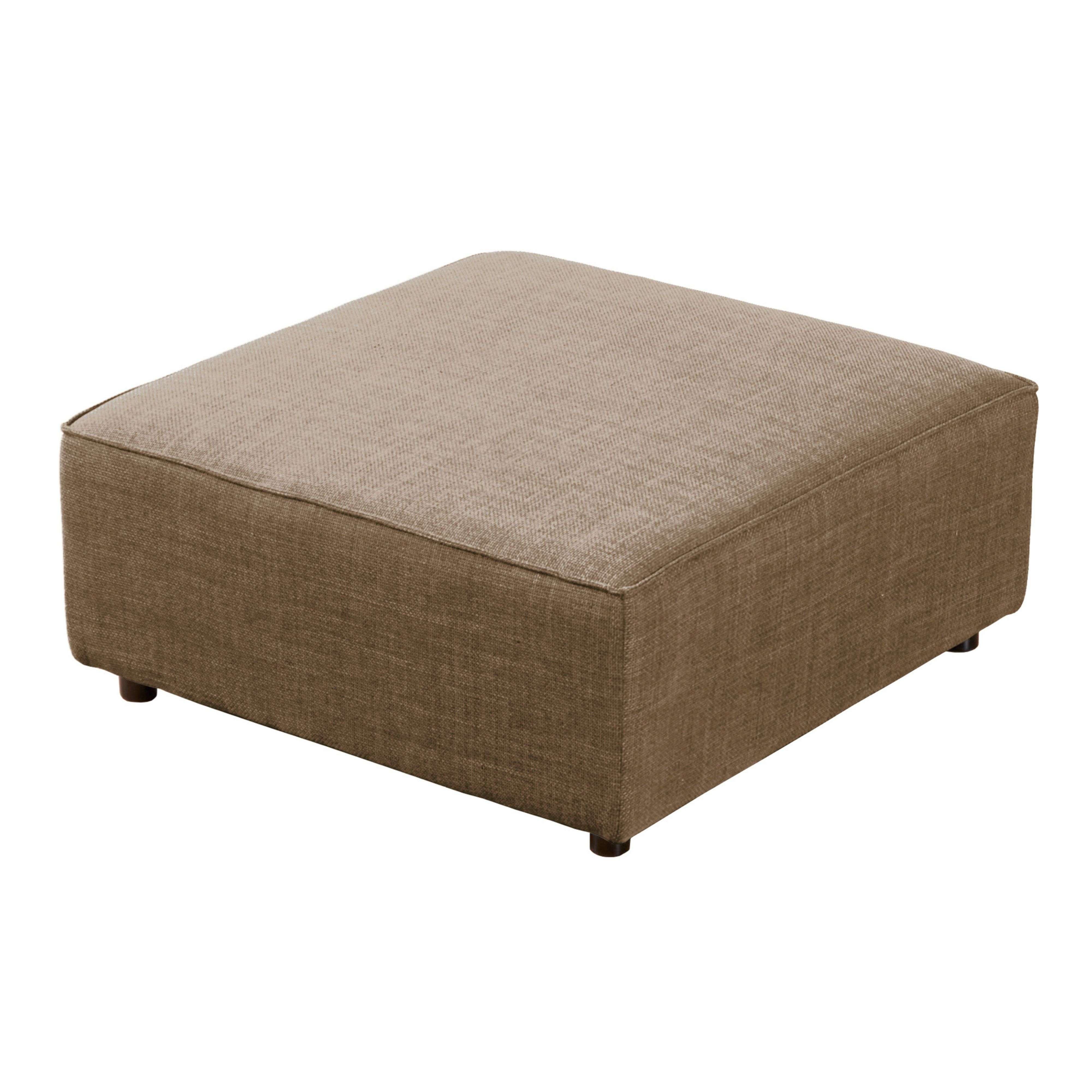 Sofá modular riposo c estilo contemporáneo color beige 90 cm